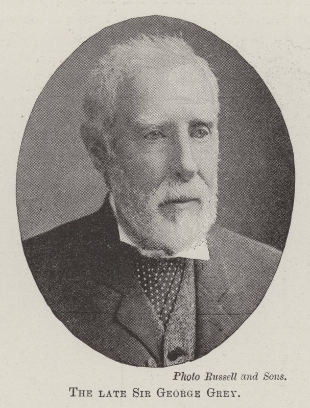 O falecido Sir George Gray de English Photographer