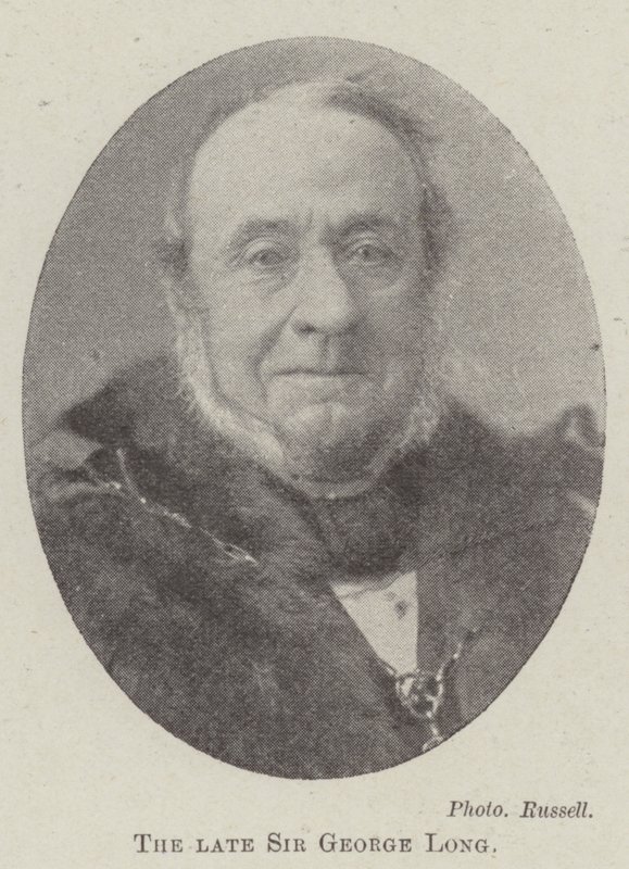 O falecido Sir George Long de English Photographer