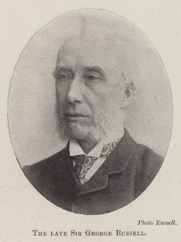 O falecido Sir George Russell de English Photographer