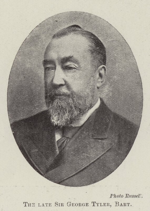 O falecido Sir George Tyler; Baronete de English Photographer