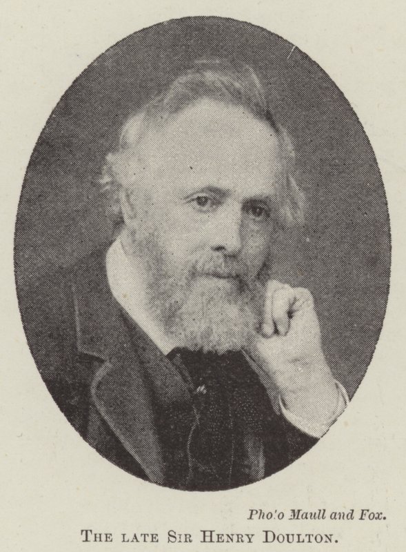O falecido Sir Henry Doulton de English Photographer