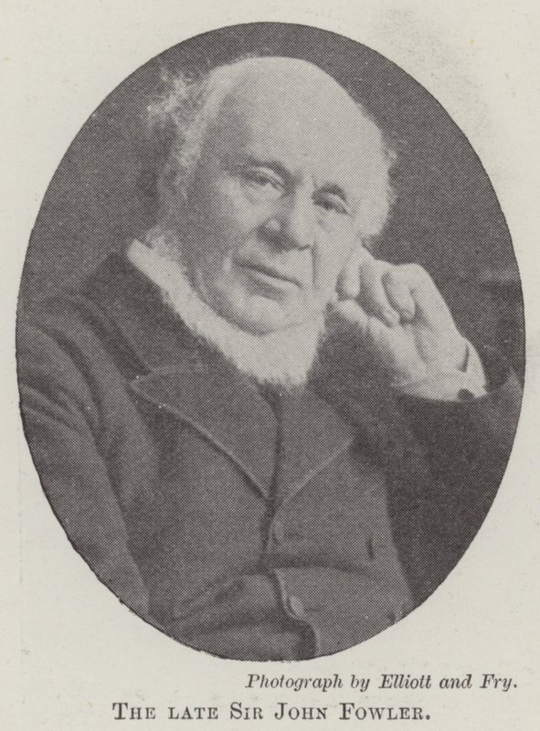 O falecido Sir John Fowler de English Photographer