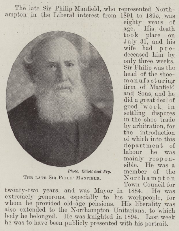 O falecido Sir Philip Manfield de English Photographer