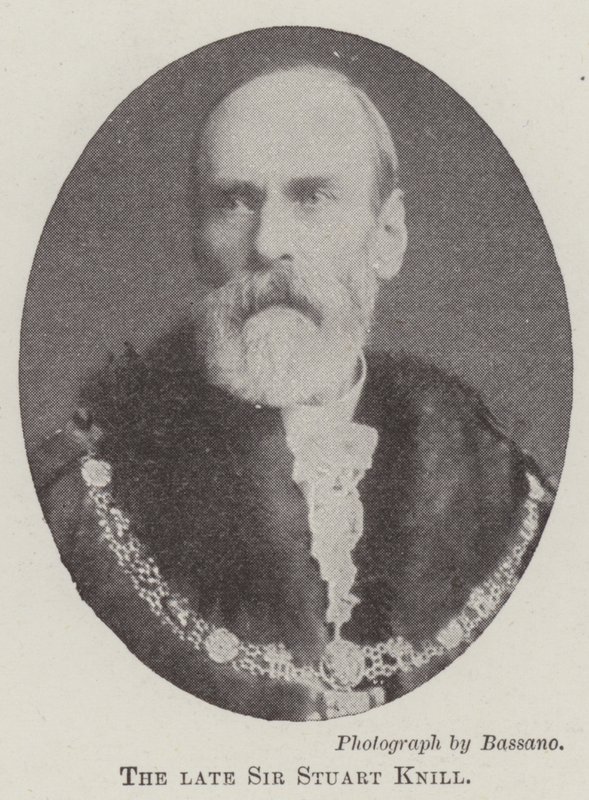 O falecido Sir Stuart Knill de English Photographer