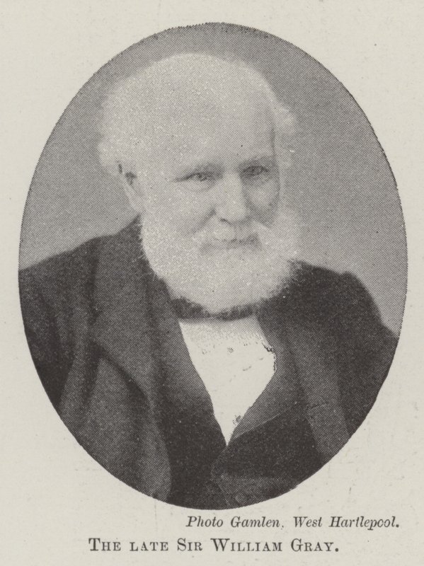 O falecido Sir William Gray de English Photographer