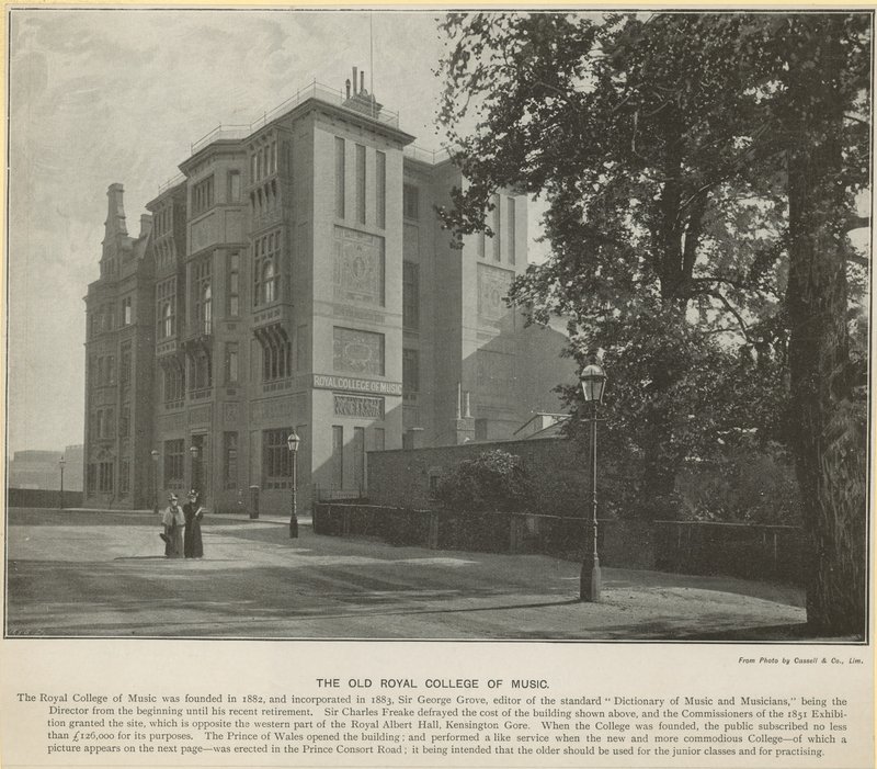 O antigo Royal College of Music de English Photographer