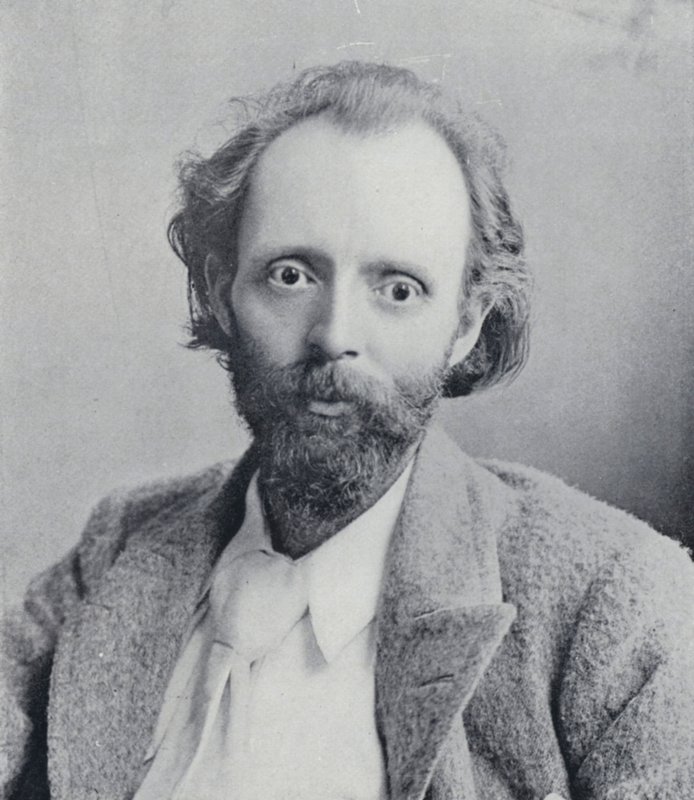 Thomas Henry Hall Caine (foto a p/b) de English Photographer