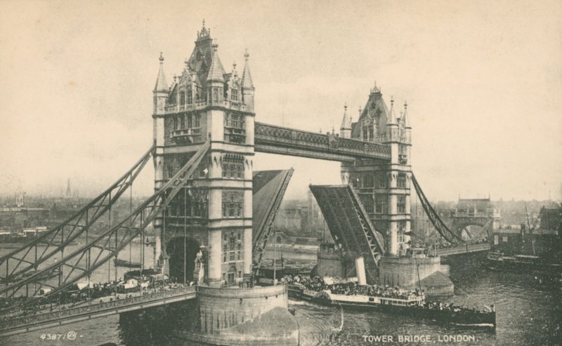 Tower Bridge, em Londres de English Photographer