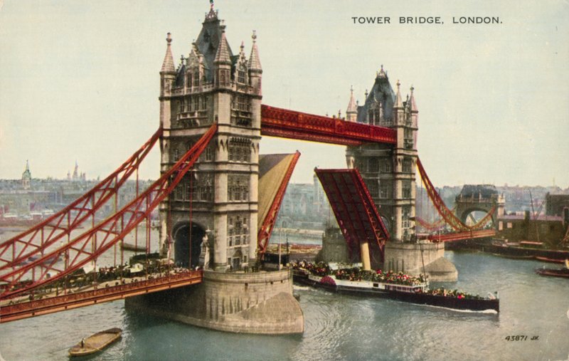 Tower Bridge, em Londres de English Photographer