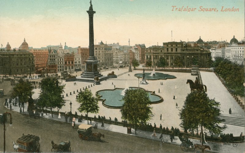 Trafalgar Square, Londres de English Photographer
