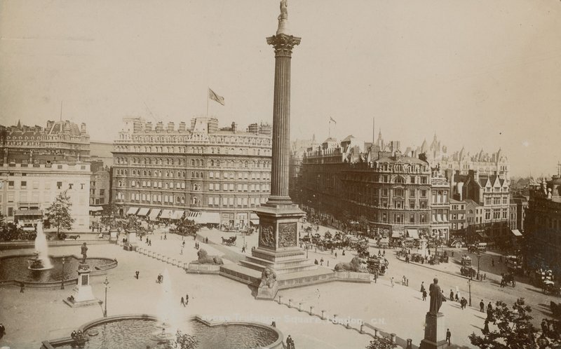 Trafalgar Square, Londres de English Photographer