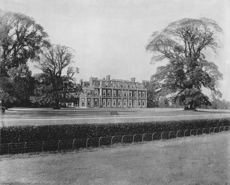 Tring House (foto a p/b) de English Photographer