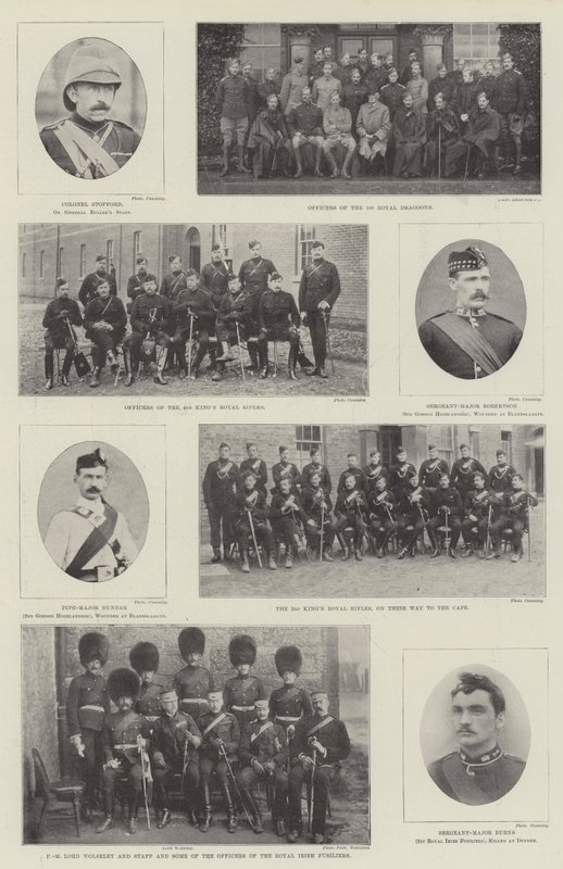 Tropas da Segunda Guerra dos Bôeres de English Photographer