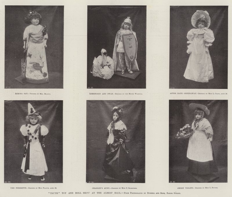 Verdade Toy e Doll Show no Albert Hall de English Photographer