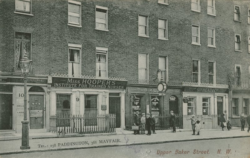 Upper Baker Street, Londres de English Photographer