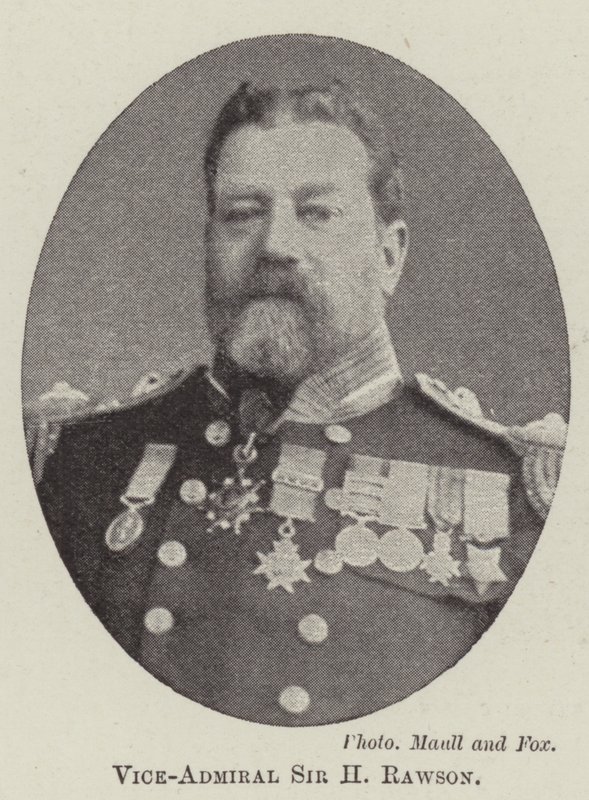 Vice-Almirante Sir H Rawson de English Photographer