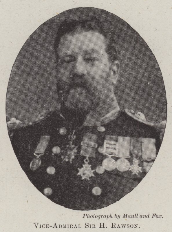 Vice-Almirante Sir H Rawson de English Photographer