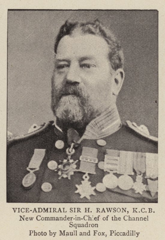 Vice-Almirante Sir H Rawson, KCB de English Photographer
