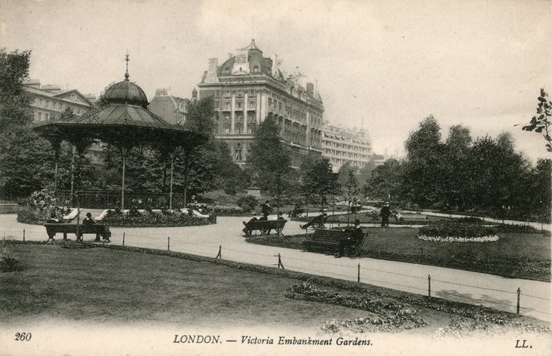 Victoria Embankment Gardens, Londres de English Photographer