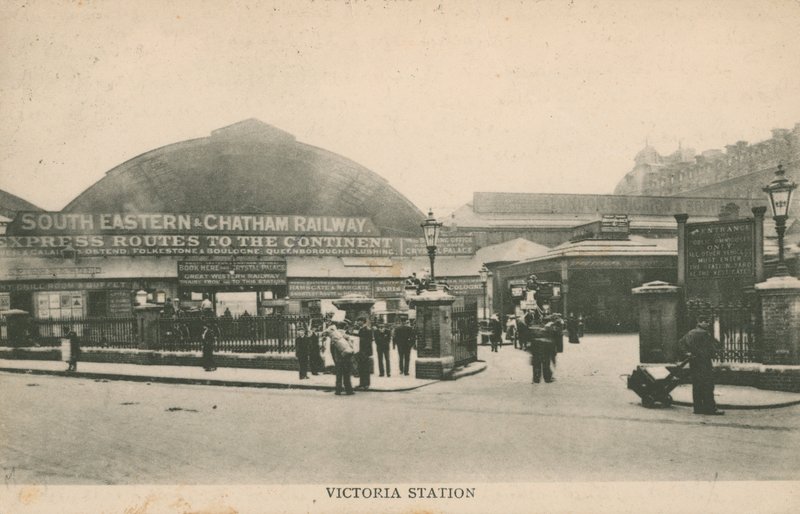 Estação Victoria, Londres de English Photographer