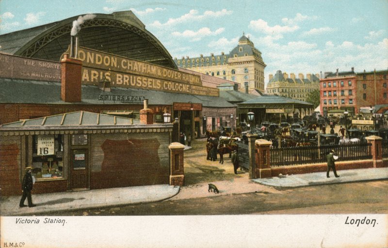 Estação Victoria, Londres de English Photographer