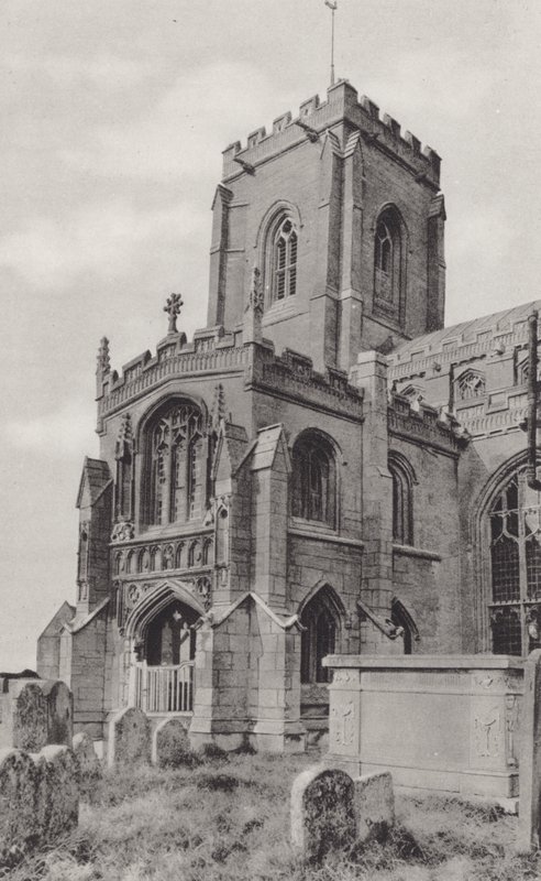 Walpole St Peter (foto a p/b) de English Photographer