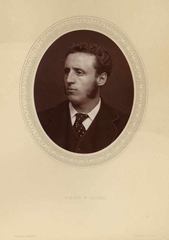 Walter William Ouless, pintor de retratos britânico de English Photographer