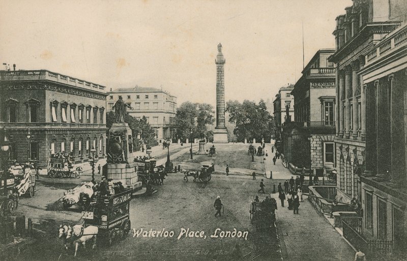 Waterloo Place, em Londres de English Photographer