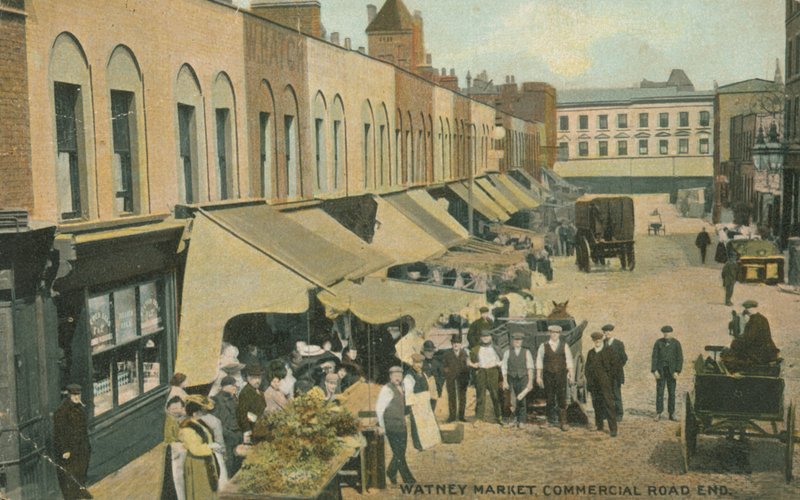 Mercado de Watney, fim de estrada comercial de English Photographer