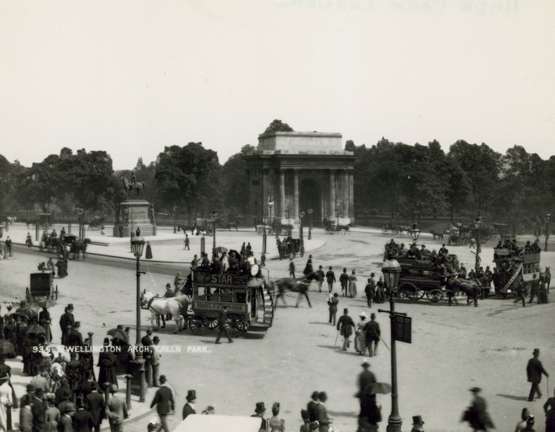 Arco de Wellington, Green Park de English Photographer