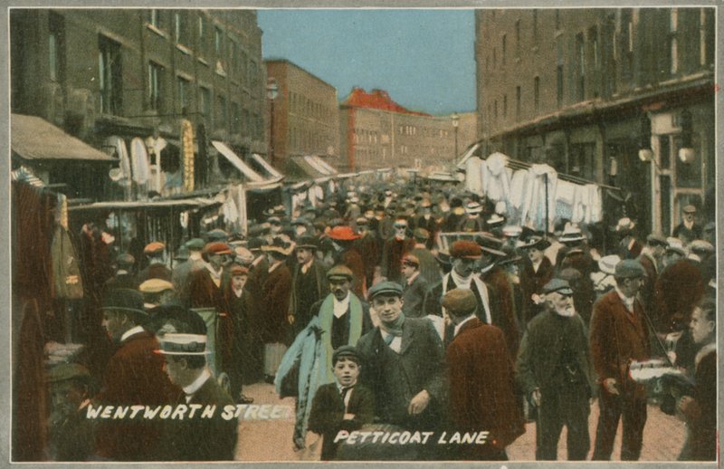 Wentworth Street, pista Petticoat, Londres de English Photographer