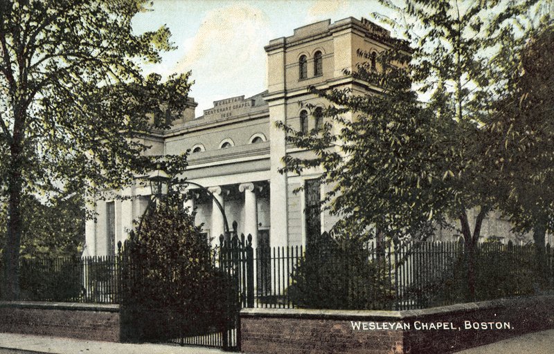 Capela Wesleyan, Boston (foto colorida) de English Photographer
