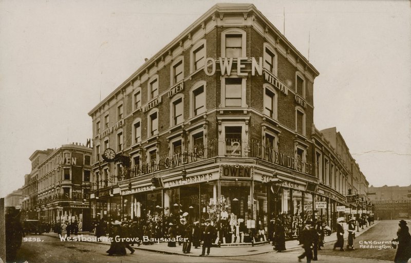 Westbourne Grove, Bayswater, Londres de English Photographer