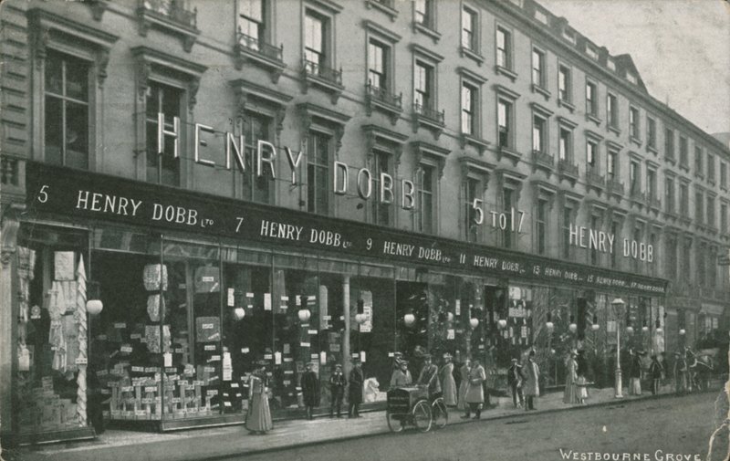 Westbourne Grove, Bayswater, Londres de English Photographer