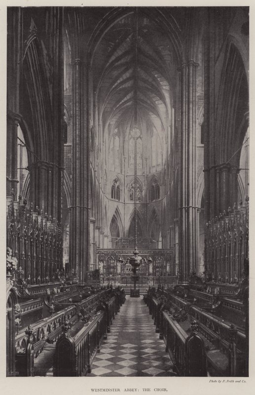 Abadia de Westminster, o coro de English Photographer