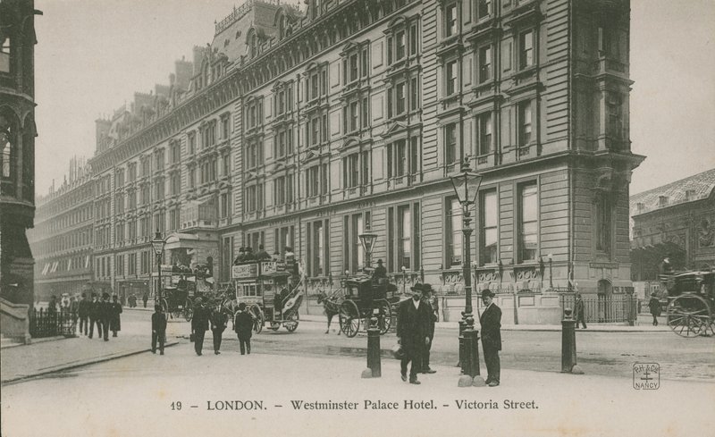 Westminster Palace Hotel, Victoria Street, Londres de English Photographer