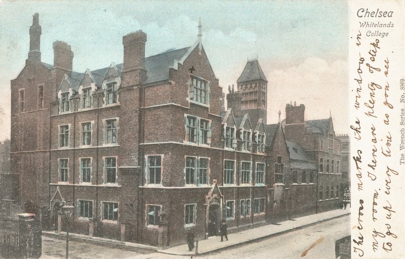 Faculdade de Whitelands em Chelsea (foto colorida) de English Photographer