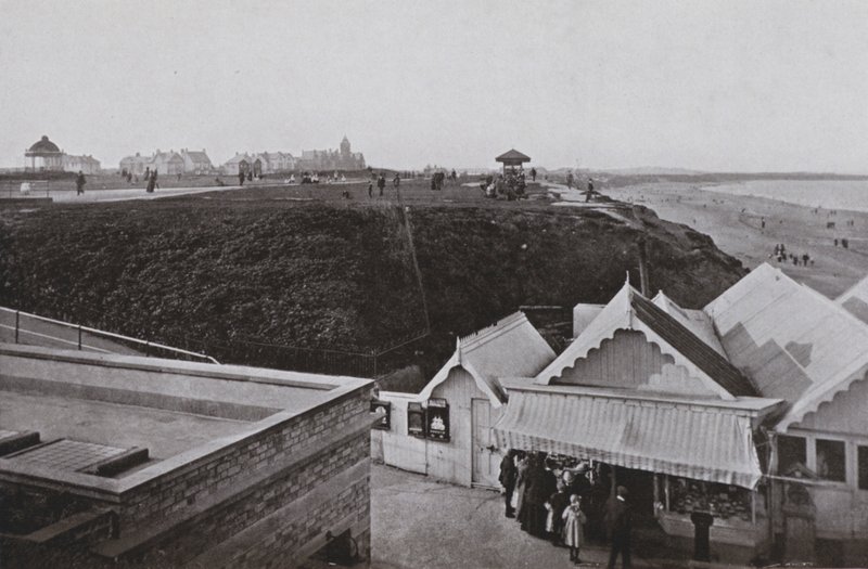 Whitley Bay, Os Links (foto a p/b) de English Photographer