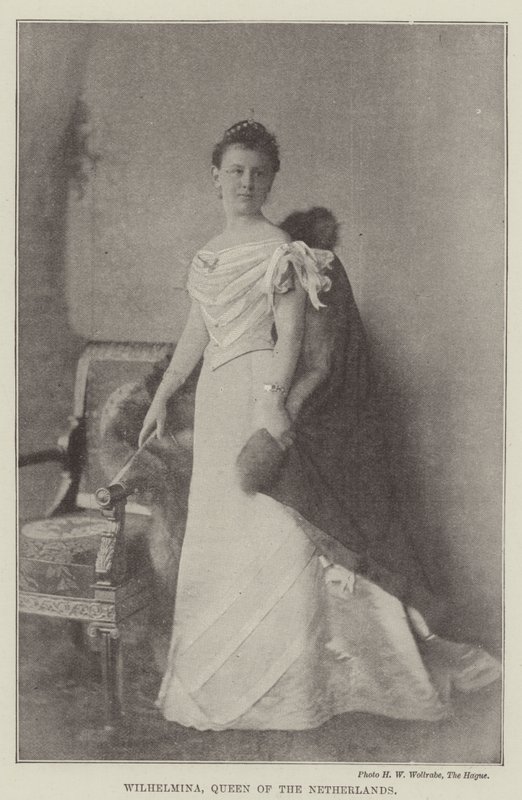 Wilhelmina, rainha dos Países Baixos de English Photographer