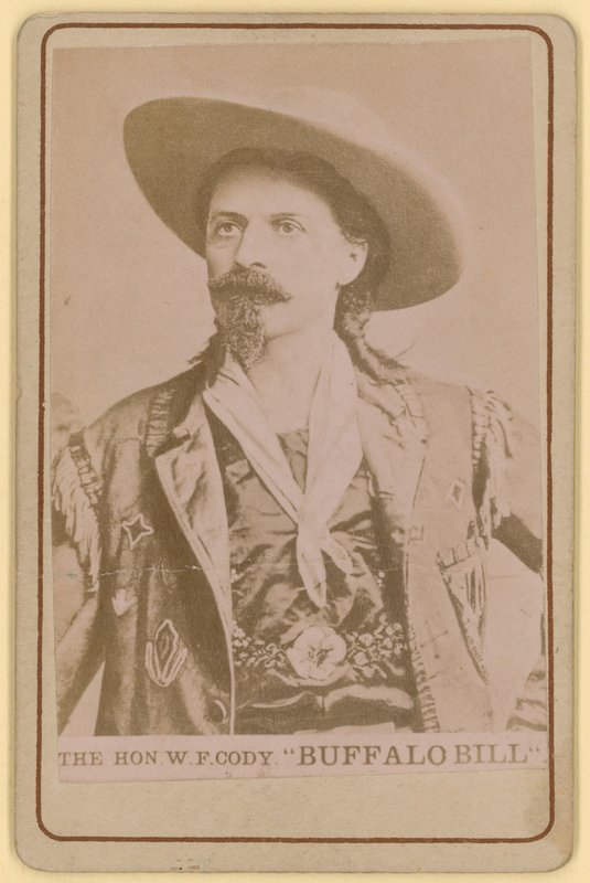 William F Cody, Buffalo Bill de English Photographer