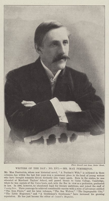 Escritores do Dia, Sr. Max Pemberton de English Photographer