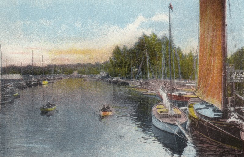 Wroxham, da ponte de English Photographer