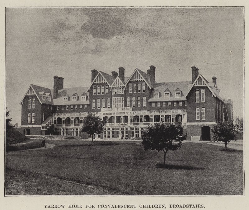 Yarrow Home para crianças convalescentes, Broadstairs de English Photographer