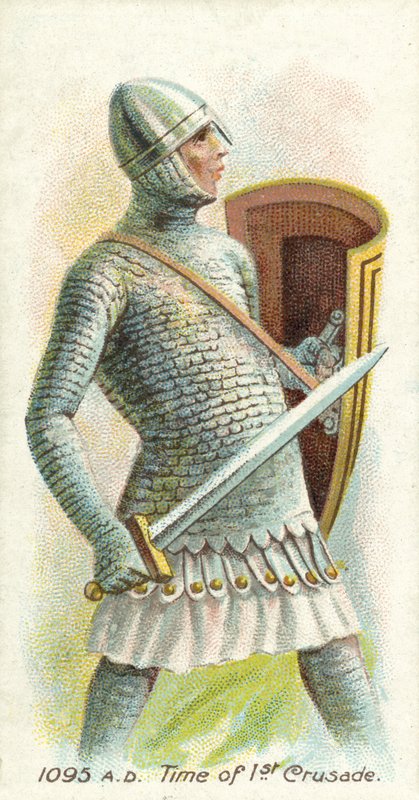 1095 dC, época da primeira cruzada de English School