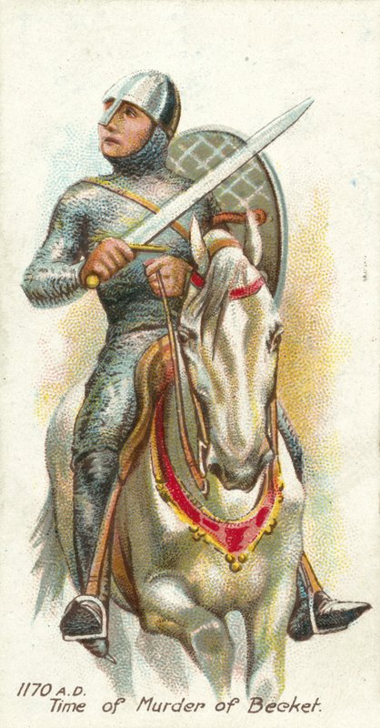 1170 AD, Hora do Assassinato de Becket de English School