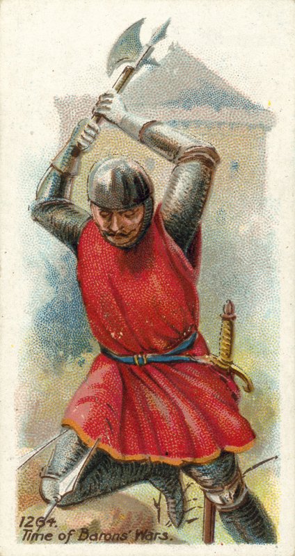 1264, Time of Barons Wars de English School