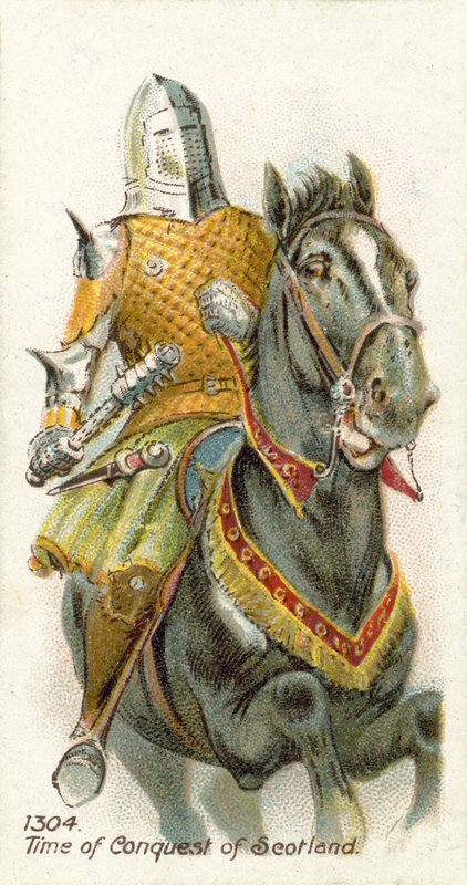1304, hora da conquista da Escócia de English School