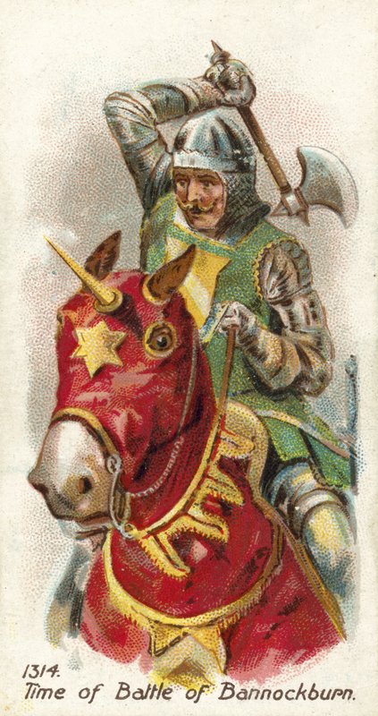 1314, hora da batalha de Bannockburn de English School