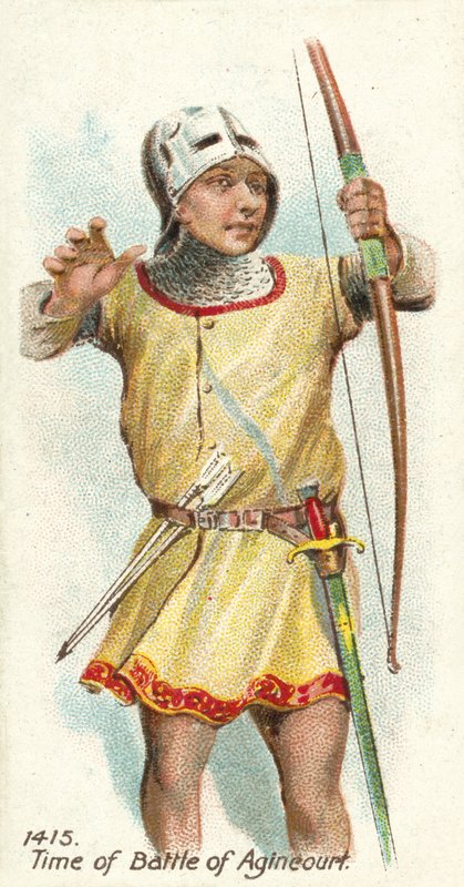 1415, hora da batalha de Agincourt de English School