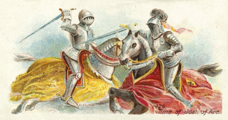 1429, época de Joana d&39;Arc de English School